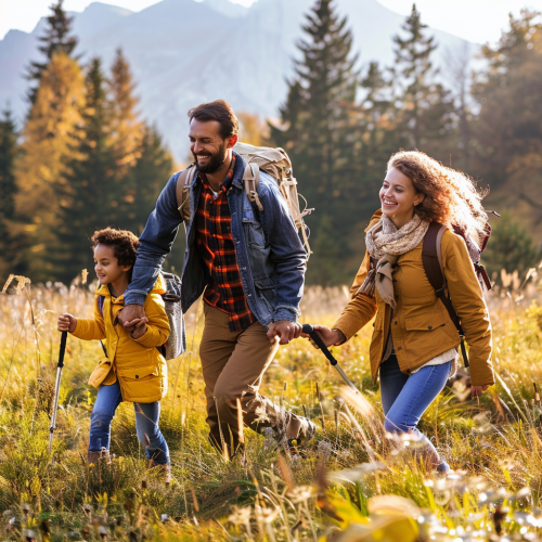 Mentale Gesundheit durch family fitness time